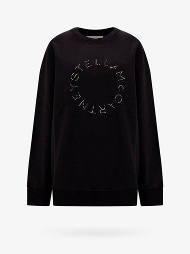 23 fw SUSTAINABLE Cotton Sweatshirt WITH FRONTAL LOGO 6J02063SPX371000 B0650288527 - STELLA MCCARTNEY - BALAAN 1