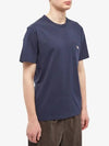 Baby Fox Patch Pocket Short Sleeve T-Shirt Navy - MAISON KITSUNE - BALAAN 5