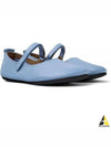 Right Leather Mary Jane Flat Shoes Blue - CAMPER - BALAAN 2