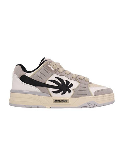 Venice suede low top sneakers white gray - PALM ANGELS - BALAAN 2