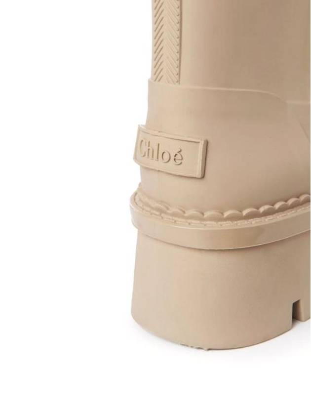 Women's Raina Rain Boots Beige Rose - CHLOE - BALAAN 5