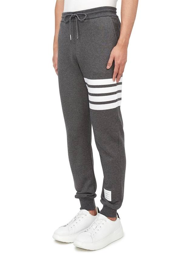 Signature 4 Bar Stripe Track Pants Dark Grey - THOM BROWNE - BALAAN 3