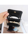 Women's Gold Vanity Retro Lambskin Chain Mini Bag Black - CHANEL - BALAAN 9