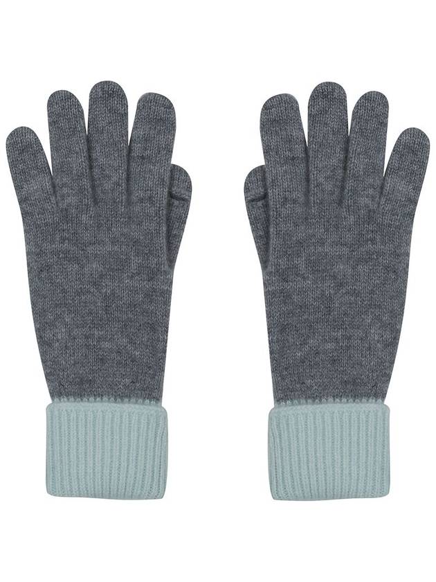 100 cashmere finger hole knit gloves - CALLAITE - BALAAN 8