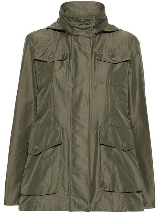 Women Ilo Field Jacket Sage Dark Green - MONCLER - BALAAN 2