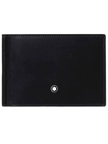 Money Clip 6cc Half Wallet Black - MONTBLANC - BALAAN 1