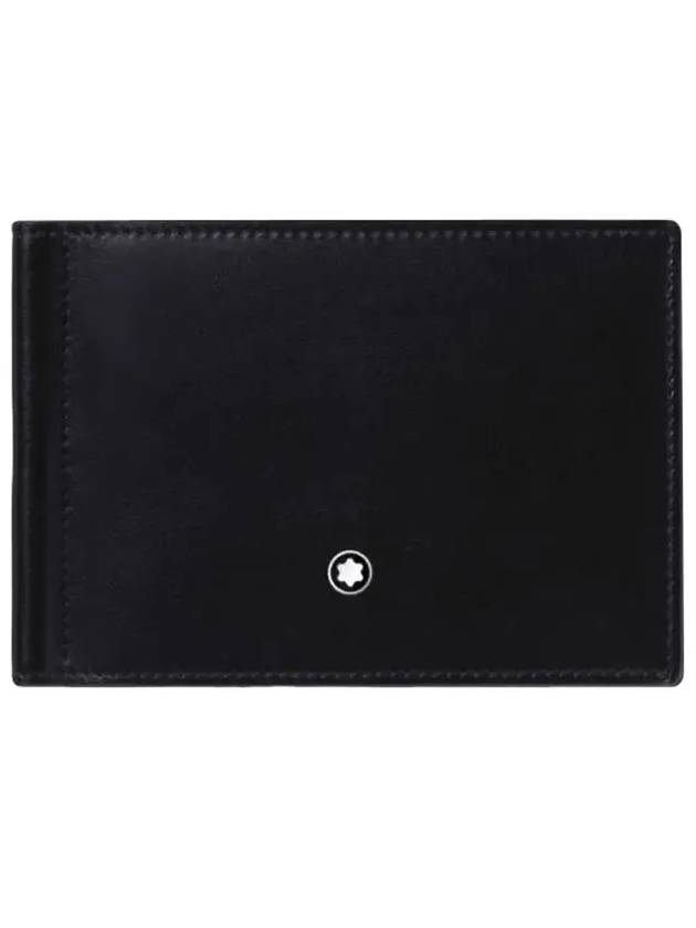 Money Clip 6cc Half Wallet Black - MONTBLANC - BALAAN 1