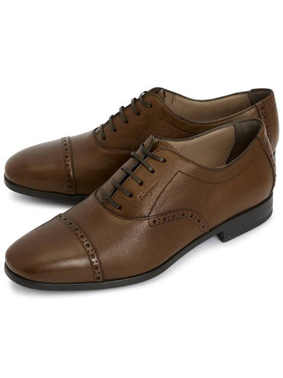 Men's Rain Toe Oxford Brown - SALVATORE FERRAGAMO - BALAAN 2