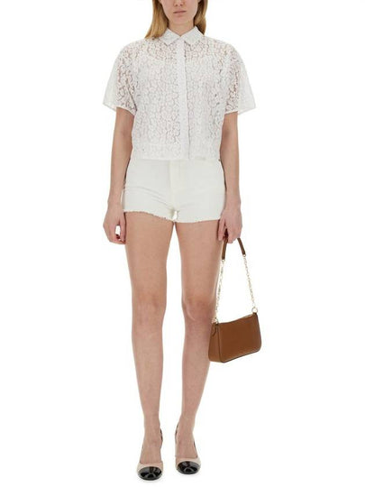 Michael Kors Lace Shirt - MICHAEL KORS - BALAAN 2