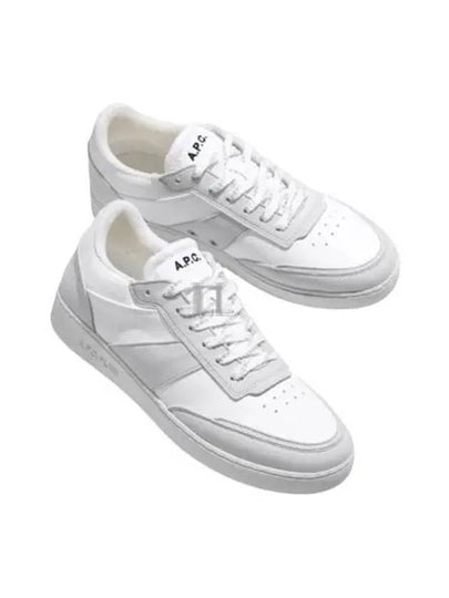 Pain Leather Low Top Sneakers White - A.P.C. - BALAAN 2