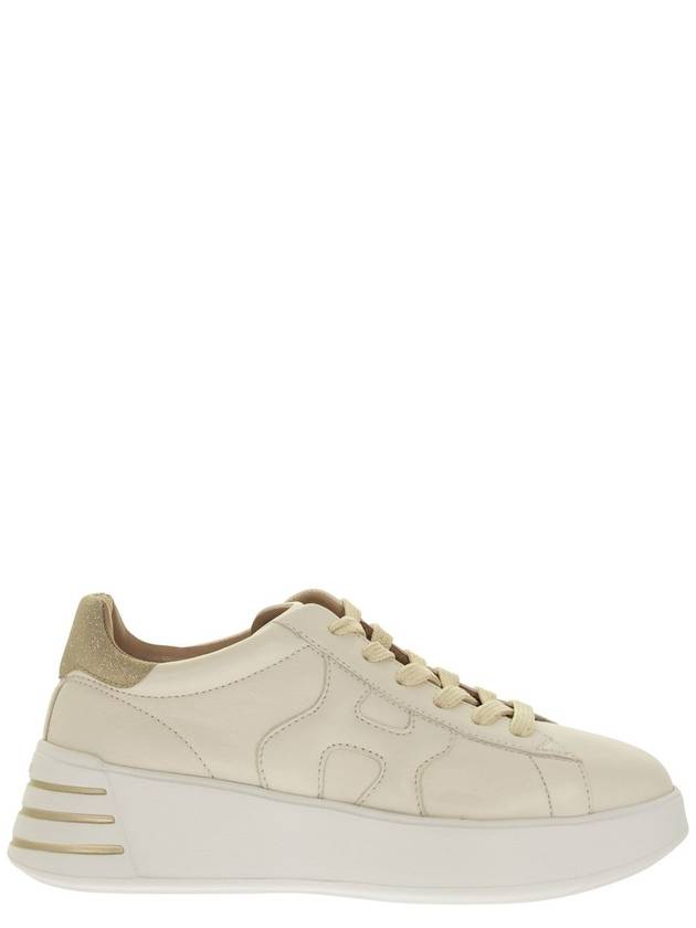 leather low-top sneakers beige - HOGAN - BALAAN 2