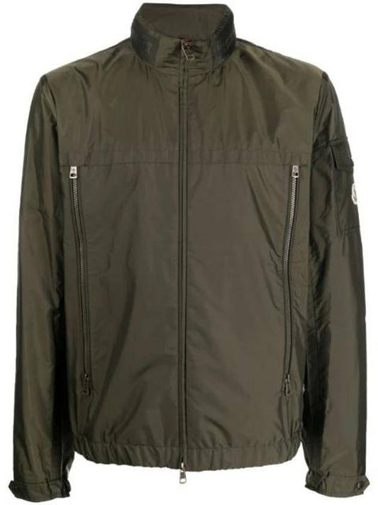 Nire Rain Zip-Up Jacket Green - MONCLER - BALAAN 1