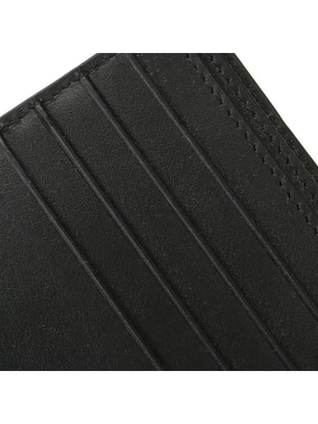 Intrecciato Leather Bi Fold Half Wallet Black - BOTTEGA VENETA - BALAAN 7