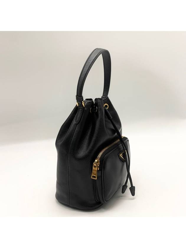 Calfskin bucket bag 1BH038 - PRADA - BALAAN 4