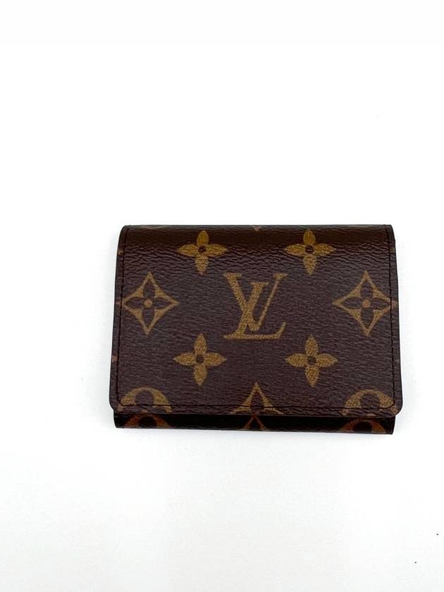 Enveloppe Carte De Visite Monogram Card Wallet Brown - LOUIS VUITTON - BALAAN 8