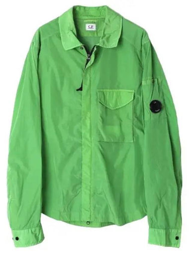 Chrome zip up overshirt - CP COMPANY - BALAAN 1