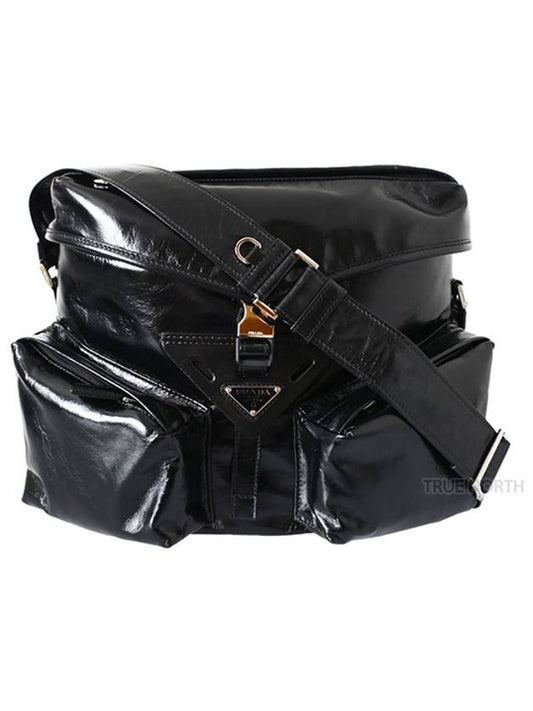 Leather shoulder bag black - PRADA - BALAAN 2