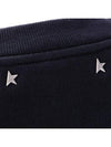 Logo Detail Cotton Sweatshirt Black - GOLDEN GOOSE - BALAAN 5