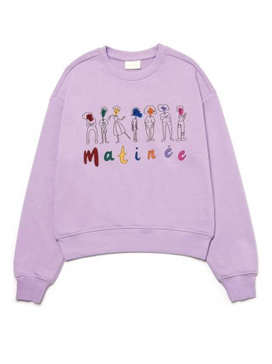Brushed Options Matinee Family Sweat Shirts LAVENDER - LE SOLEIL MATINEE - BALAAN 2
