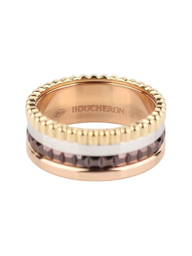 JRG00290 Quattro Classic 4 Band Small Ring No 46 Department Store Warranty 33927 - BOUCHERON - BALAAN 5