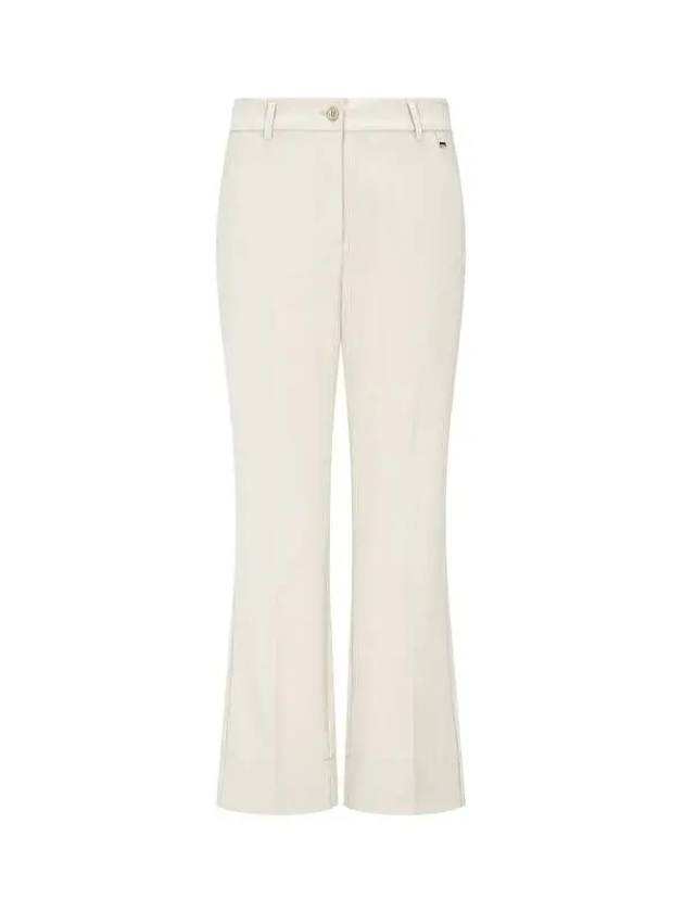 Women s Stretch Semi Bootcut Pants Beige 270038 - HERNO - BALAAN 1