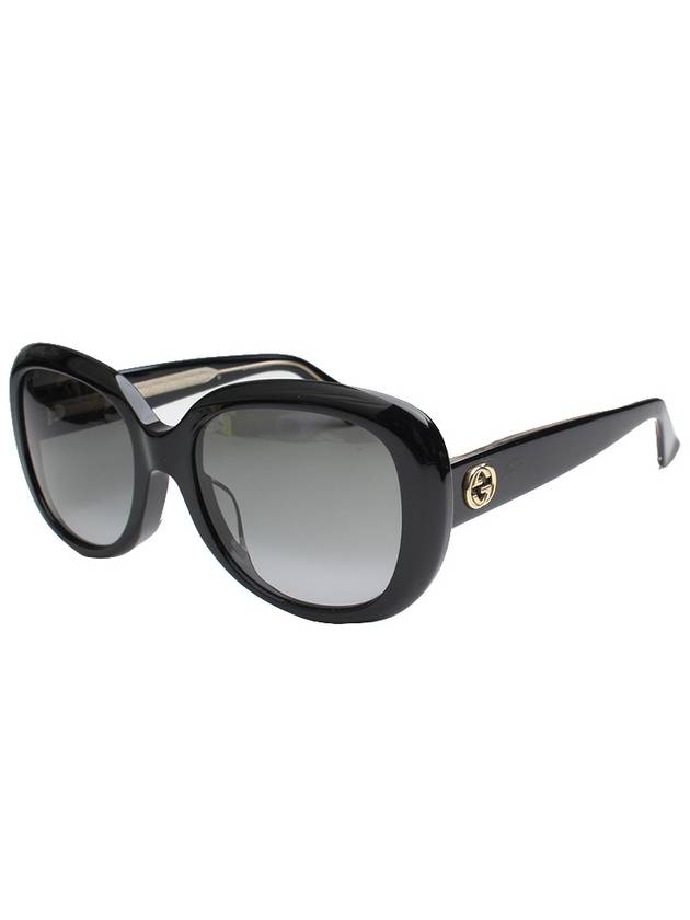 Black oversized sunglasses - GUCCI - BALAAN 1