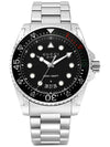 Dive Metal Watch Black Silver - GUCCI - BALAAN 5