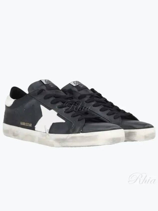 Superstar White Tab Sneakers Black - GOLDEN GOOSE - BALAAN 2