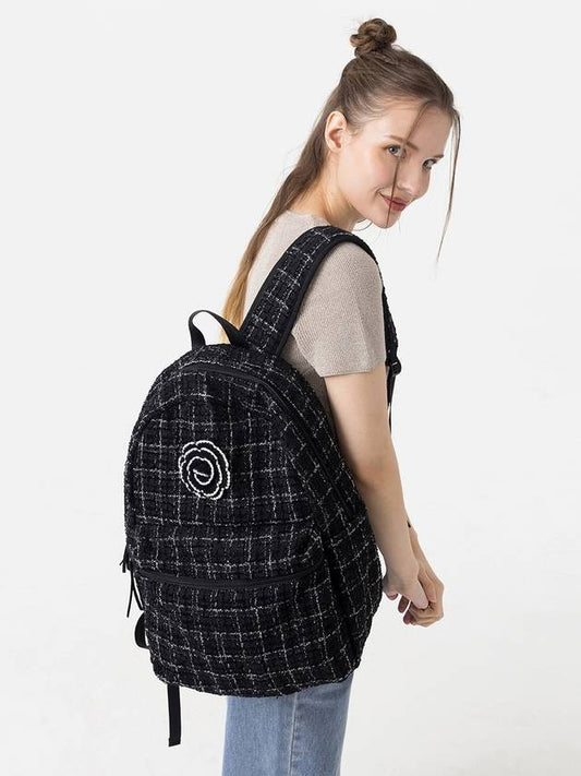 Cozy BackpackBlack Tweed - HOLLY LOVES LOVE - BALAAN 2