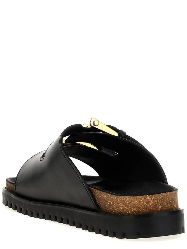 Sandals 10110791A051471B00V Black - VERSACE - BALAAN 4