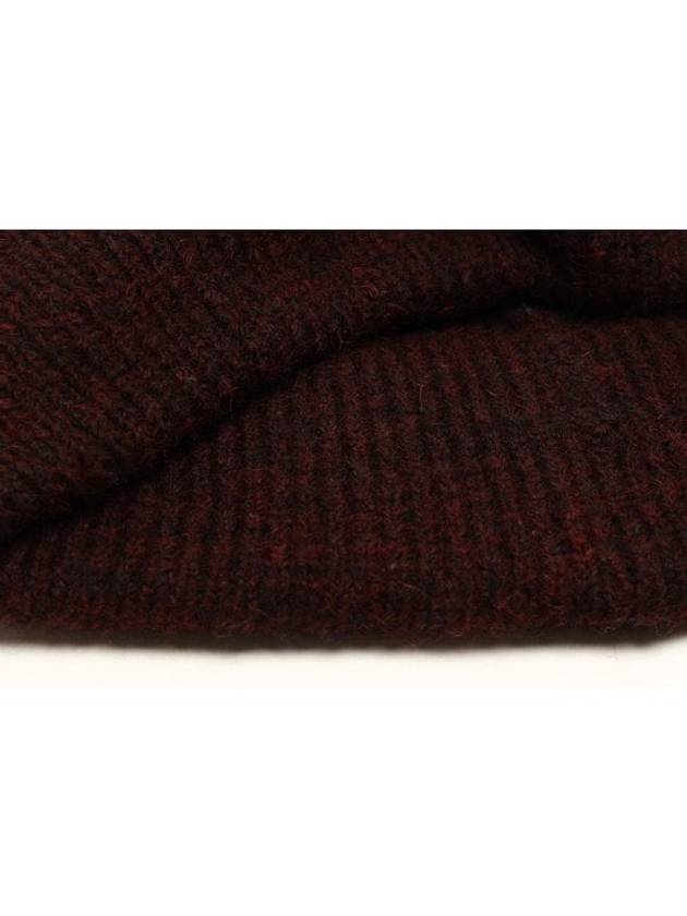 Runa Logo Patch Beanie Amaranth Red - KLATTERMUSEN - BALAAN 7