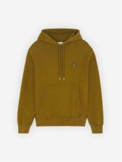 Bold Fox Head Patch Comfort Hoodie Khaki Green - MAISON KITSUNE - BALAAN 2