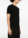 Organic Cotton Short Sleeve T-Shirt Black - STONE ISLAND - BALAAN 2