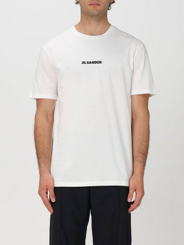 T-shirt con mini logo Jil Sander - JIL SANDER - BALAAN 1