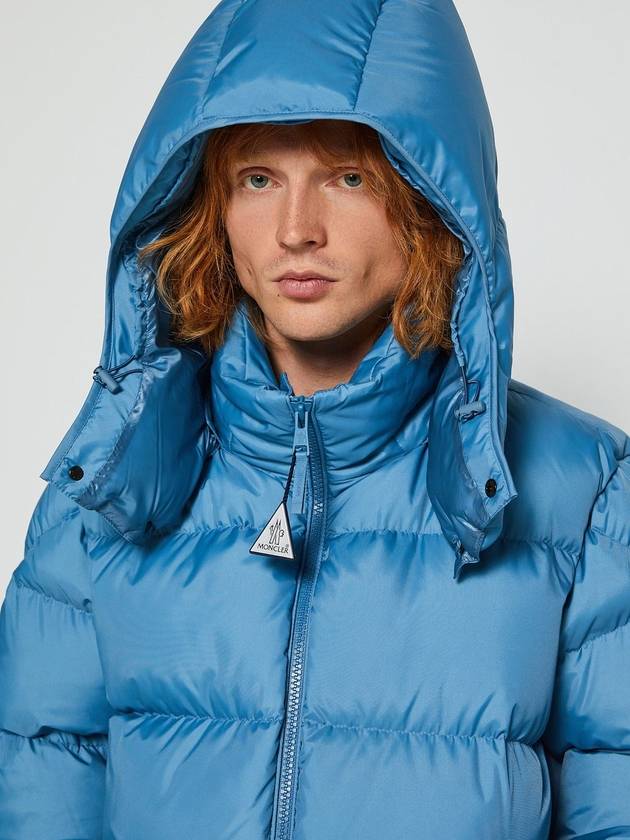 Genius Acanthus Short Down Padding Blue - MONCLER - BALAAN 4