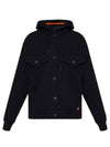 Dunes Trucker Hooded Jacket Black - MOOSE KNUCKLES - BALAAN 2