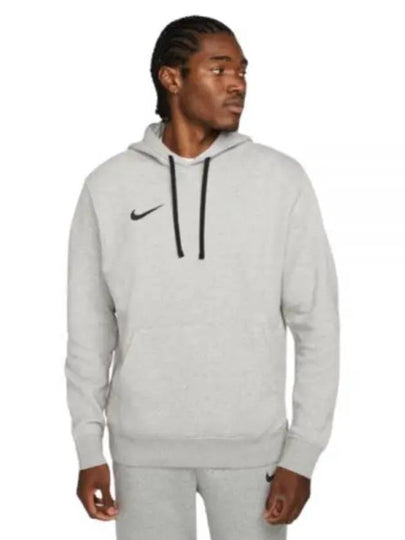 Park Swoosh Fleece Hoodie Grey - NIKE - BALAAN 2