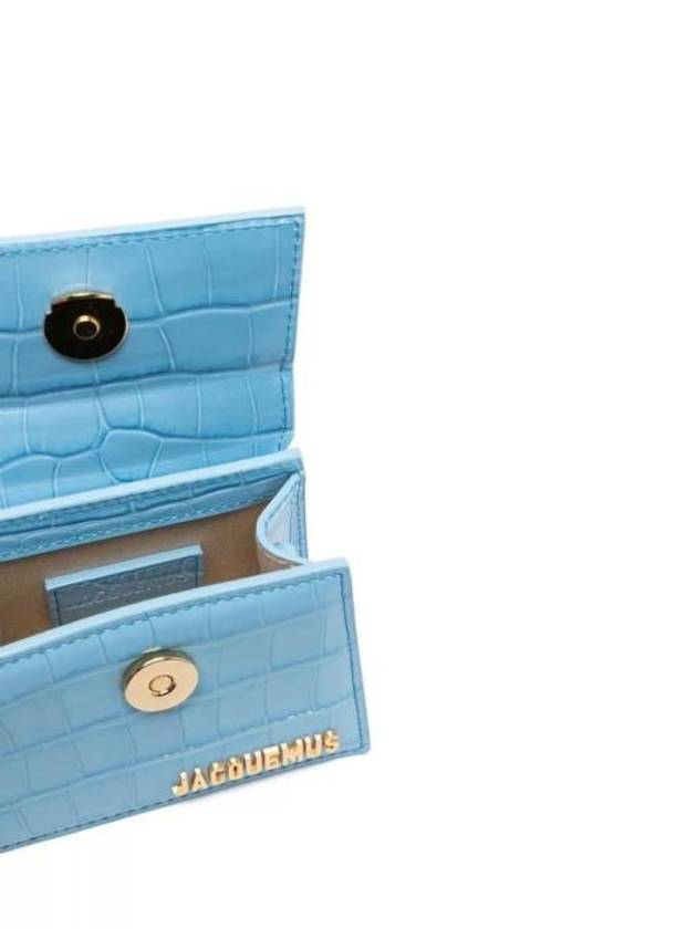 Le Chiquito Signature Mini Bag Blue - JACQUEMUS - BALAAN 5