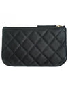 Season mini caviar pouch bag black gold - CHANEL - BALAAN 4