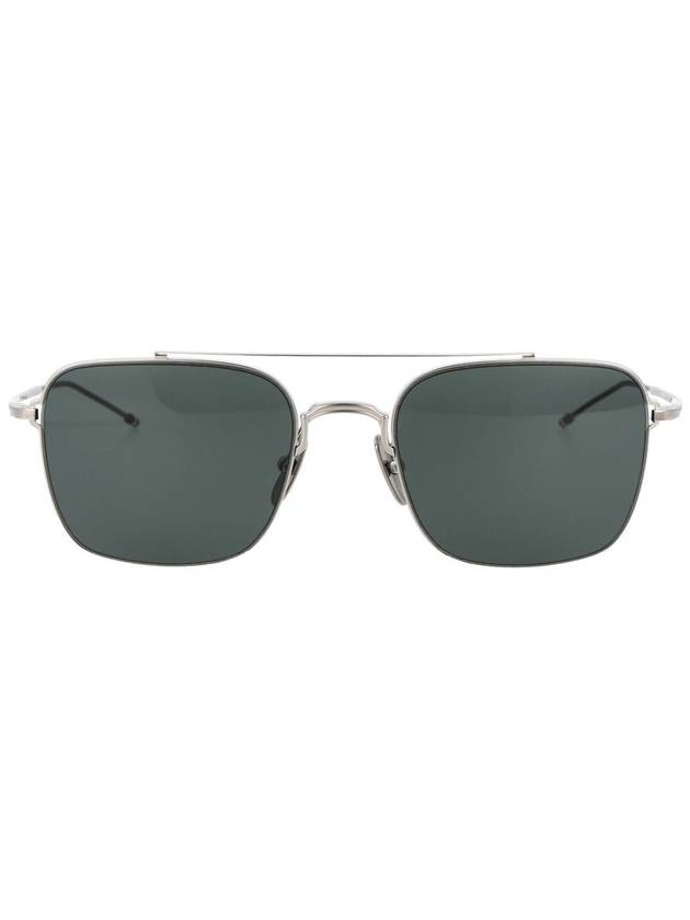 Eyewear Aviator Sunglasses Black Iron - THOM BROWNE - BALAAN 2