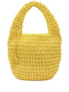 Logo Charm Popcorn Tote Bag Yellow - JW ANDERSON - BALAAN 1