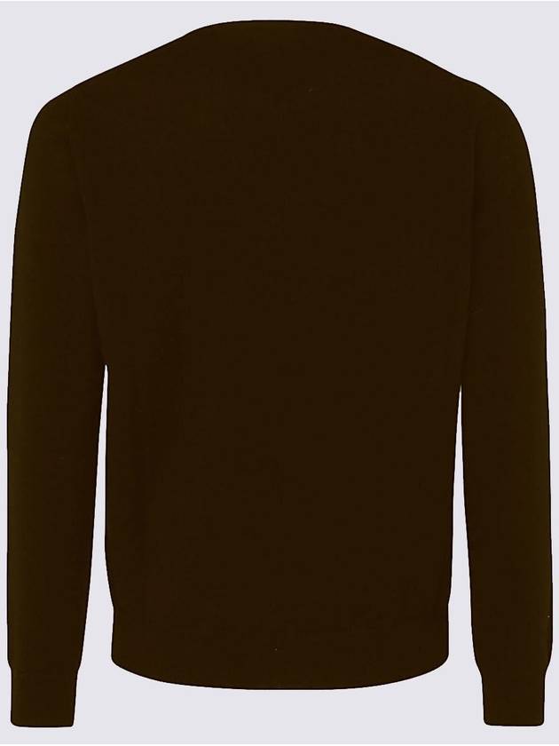 Malo Dark Brown Cashmere Jumper - MALO - BALAAN 2