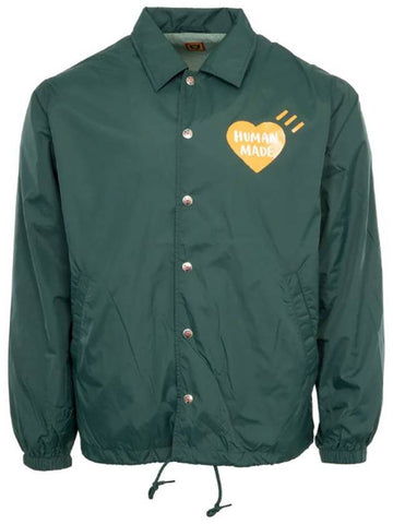 (HUMAN MADE) COACH JACKET - HM27JK018 GREEN - HUMAN MADE - BALAAN 1