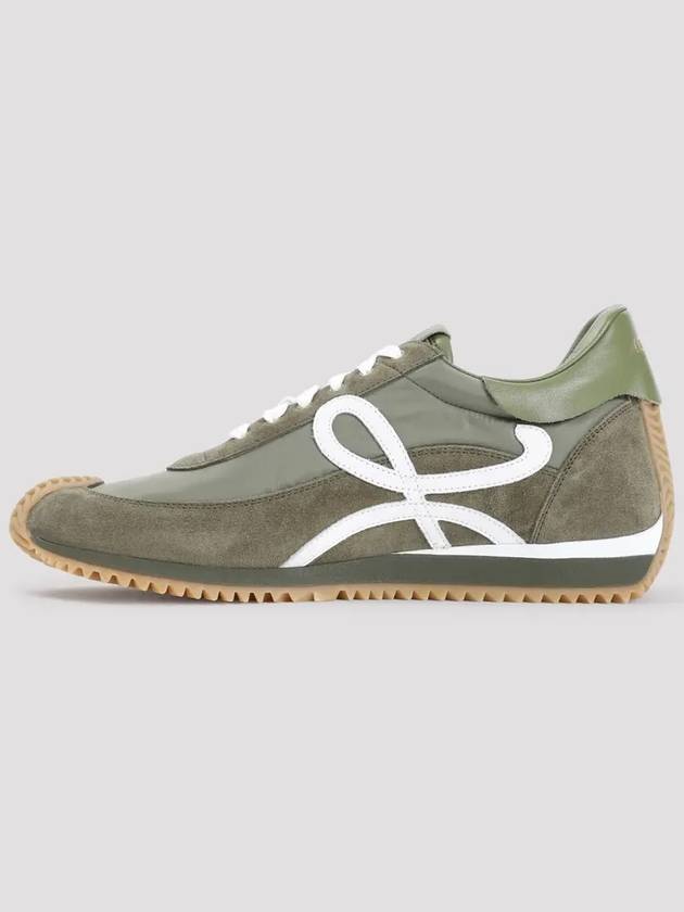 Flow Runner Low Top Sneakers Green - LOEWE - BALAAN 3