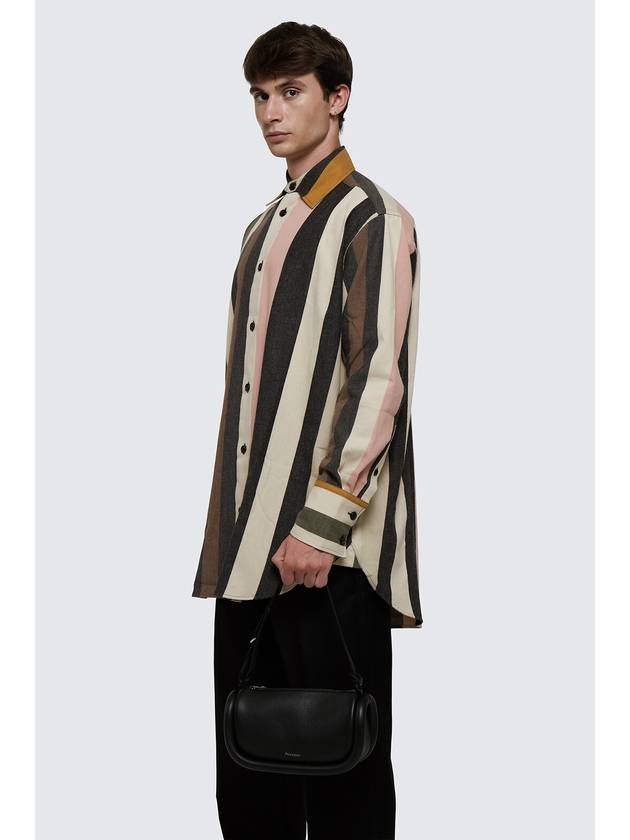 23 fw Logo Embroidered Striped Shirt CAMICIE Multicolor SH0247PG0435154 B0270460290 - JW ANDERSON - BALAAN 1