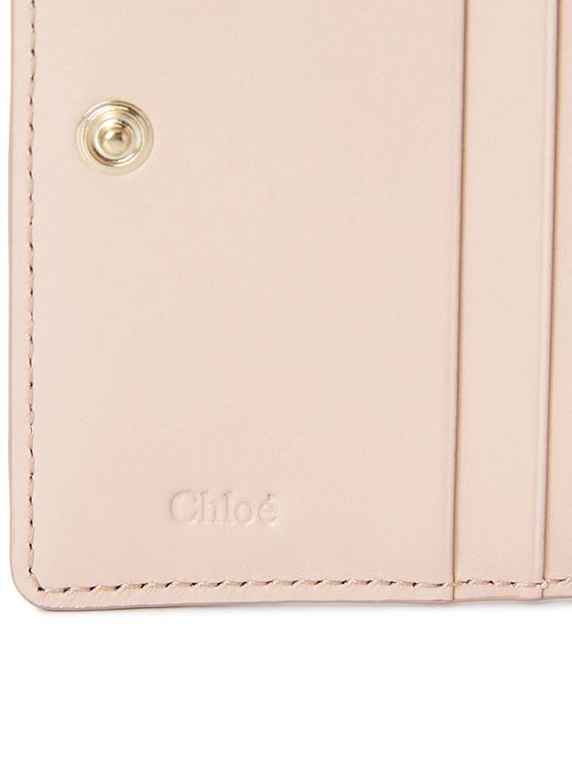 Sense Soft Leather Half Wallet Pink - CHLOE - BALAAN 9