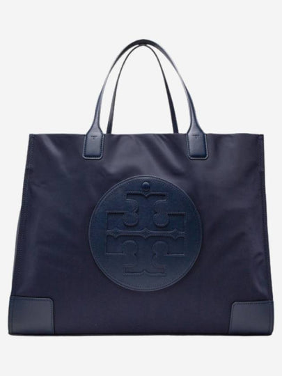 Ella Large Nylon Tote Bag Navy - TORY BURCH - BALAAN 2