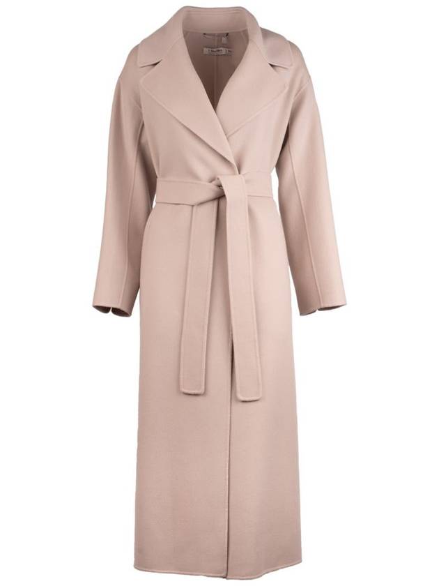 Max Mara Long Coat In Virgin Wool - MAX MARA - BALAAN 1