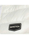 AGRI logo hooded padded vest VDDV90231K0001 WHS - DUVETICA - BALAAN 4