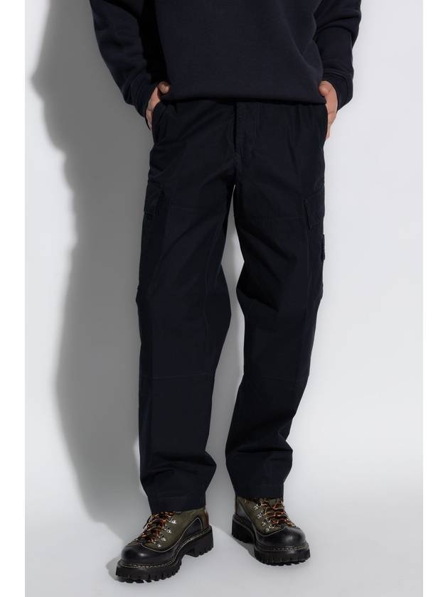 Ghost Piece O Ventile Cargo Straight Pants Navy - STONE ISLAND - BALAAN 3